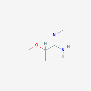 2-methoxy-N-methylpropanimidamide