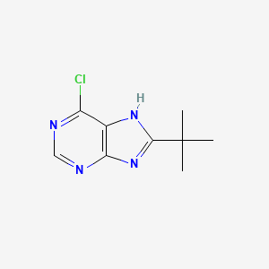 8-(Tert-butyl)-6-chloro-1H-purine