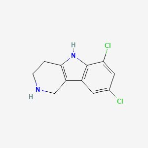 6,8-Dichloro-1h,2h,3h,4h,5h-pyrido[4,3-b]indole