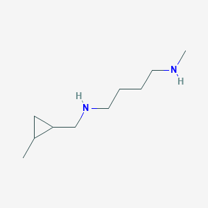 [4-(Methylamino)butyl][(2-methylcyclopropyl)methyl]amine