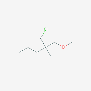 2-(Chloromethyl)-1-methoxy-2-methylpentane