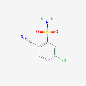 5-Chloro-2-cyanobenzenesulfonamide