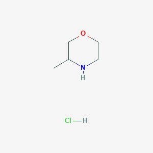 molecular formula C5H12ClNO B1320890 3-Methylmorpholine hydrochloride CAS No. 192661-47-5