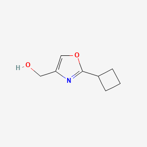 (2-Cyclobutyl-1,3-oxazol-4-yl)methanol