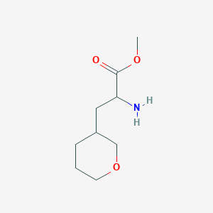 Methyl 2-amino-3-(oxan-3-yl)propanoate