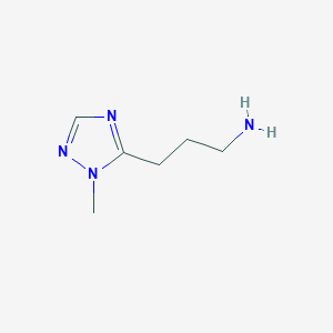 3-(1-methyl-1H-1,2,4-triazol-5-yl)propan-1-amine