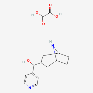 (8-Azabicyclo[3.2.1]octan-3-yl)(pyridin-4-yl)methanol oxalate