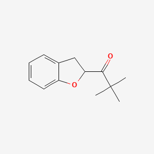 1-(2,3-Dihydro-1-benzofuran-2-YL)-2,2-dimethylpropan-1-one