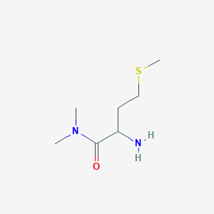 2-Amino-N,N-dimethyl-4-methylsulfanyl-butyramide