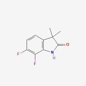 6,7-difluoro-3,3-dimethyl-2,3-dihydro-1H-indol-2-one