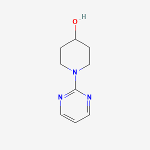 B1320920 1-(Pyrimidin-2-yl)piperidin-4-ol CAS No. 893755-98-1