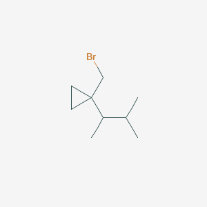 1-(Bromomethyl)-1-(3-methylbutan-2-yl)cyclopropane