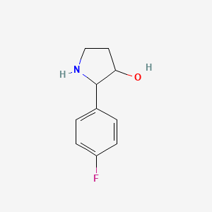 2-(4-Fluorophenyl)pyrrolidin-3-OL