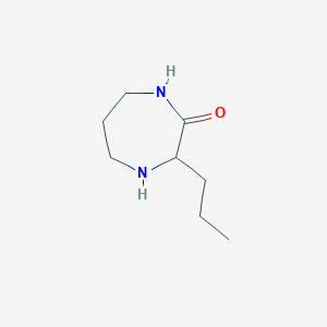 3-Propyl-1,4-diazepan-2-one