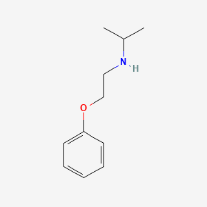 molecular formula C11H17NO B1320935 N-(2-苯氧基乙基)丙烷-2-胺 CAS No. 55247-30-8