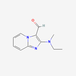 2-[Ethyl(methyl)amino]imidazo[1,2-a]pyridine-3-carbaldehyde