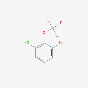 molecular formula C7H3BrClF3O B1320948 1-溴-3-氯-2-(三氟甲氧基)苯 CAS No. 1804384-38-0