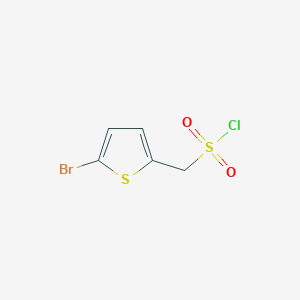 (5-Bromothiophen-2-yl)methanesulfonyl chloride