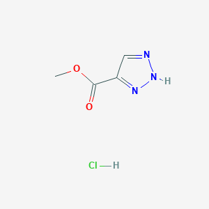 methyl 1H-1,2,3-triazole-4-carboxylate hydrochloride