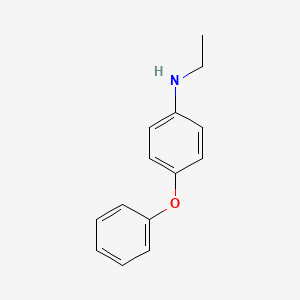 molecular formula C14H15NO B1320952 N-乙基-4-苯氧基苯胺 CAS No. 171349-99-8
