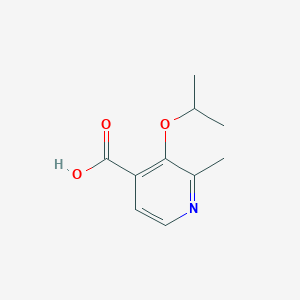 2-Methyl-3-(propan-2-yloxy)pyridine-4-carboxylic acid