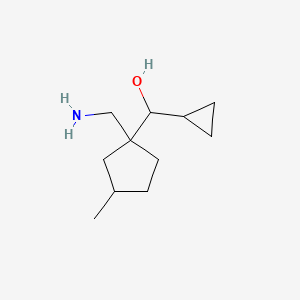 [1-(Aminomethyl)-3-methylcyclopentyl](cyclopropyl)methanol