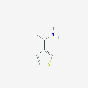 1-(Thiophen-3-yl)propan-1-amine