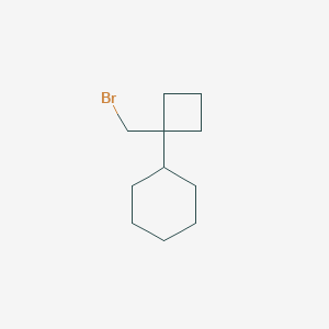 [1-(Bromomethyl)cyclobutyl]cyclohexane