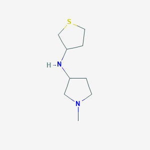 1-methyl-N-(thiolan-3-yl)pyrrolidin-3-amine