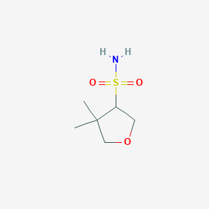 4,4-Dimethyloxolane-3-sulfonamide