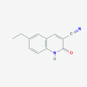 6-Ethyl-2-hydroxyquinoline-3-carbonitrile