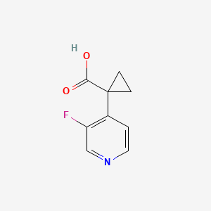 1-(3-Fluoropyridin-4-yl)cyclopropane-1-carboxylic acid