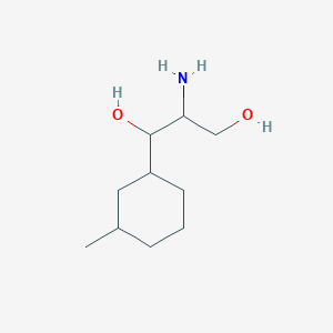 2-Amino-1-(3-methylcyclohexyl)propane-1,3-diol