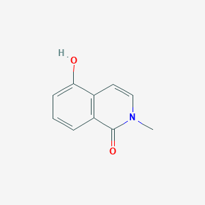 B1321016 5-hydroxy-2-methylisoquinolin-1(2H)-one CAS No. 42792-98-3