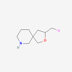 3-(Iodomethyl)-2-oxa-7-azaspiro[4.5]decane