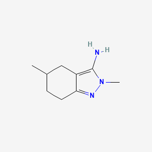 2,5-Dimethyl-4,5,6,7-tetrahydro-2H-indazol-3-amine