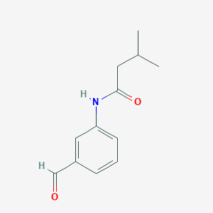 N-(3-Formylphenyl)-3-methylbutanamide