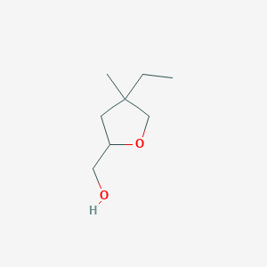 (4-Ethyl-4-methyloxolan-2-yl)methanol