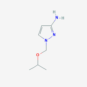 1-[(Propan-2-yloxy)methyl]-1H-pyrazol-3-amine