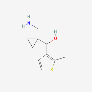 [1-(Aminomethyl)cyclopropyl](2-methylthiophen-3-yl)methanol