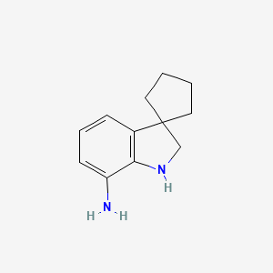 1',2'-Dihydrospiro[cyclopentane-1,3'-indole]-7'-amine