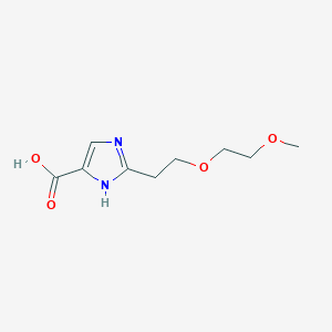 2-[2-(2-Methoxyethoxy)ethyl]-1H-imidazole-4-carboxylic acid