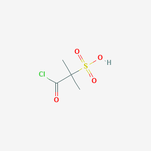 2-Methyl-2-sulfopropanoylchloride