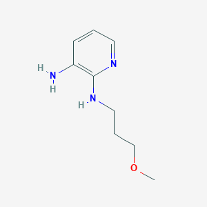 molecular formula C9H15N3O B1321058 N2-(3-Methoxypropyl)-2,3-pyridinediamine CAS No. 1082170-57-7