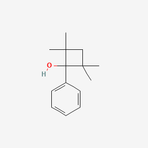 2,2,4,4-Tetramethyl-1-phenylcyclobutan-1-ol