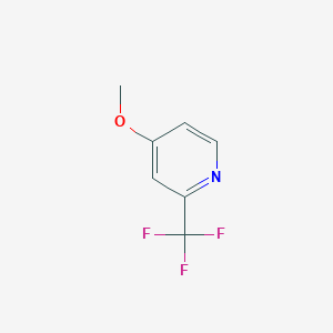 molecular formula C7H6F3NO B1321059 4-Methoxy-2-(trifluoromethyl)pyridine CAS No. 1065103-97-0