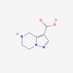 4,5,6,7-Tetrahydropyrazolo[1,5-a]pyrazine-3-carboxylic acid