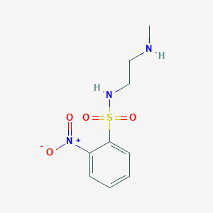 N-[2-(methylamino)ethyl]-2-nitrobenzene-1-sulfonamide