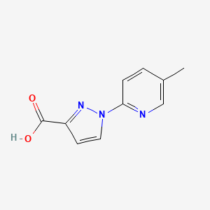 1-(5-methylpyridin-2-yl)-1H-pyrazole-3-carboxylic acid