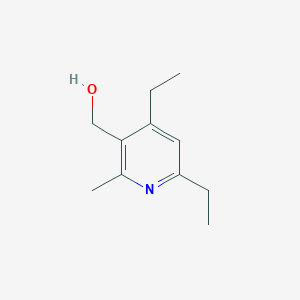 molecular formula C11H17NO B13210766 (4,6-Diethyl-2-methylpyridin-3-yl)methanol 